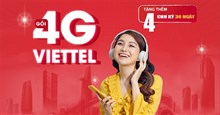 Cách nhận data 4 tháng Viettel chào năm mới 2022
