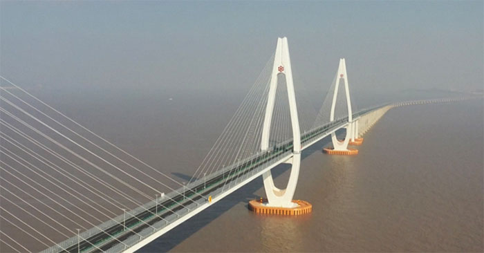 Cầu vượt biển Chu Sơn - Đại Sơn.