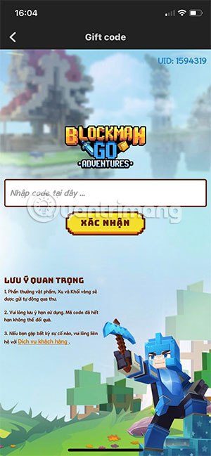 blockman go giftcode