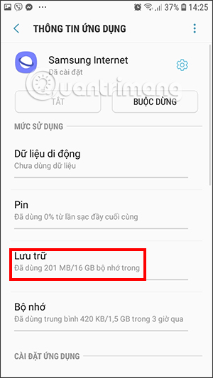 Lưu trữ Samsung Internet