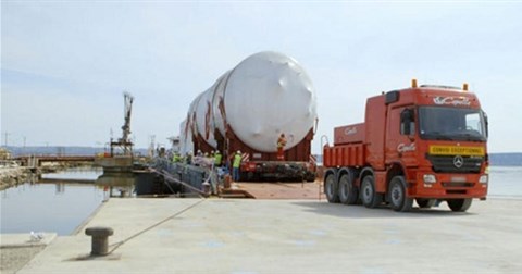 Video: Hành trình vận chuyển bồn chứa lò phản ứng hạt nhân 80 tấn