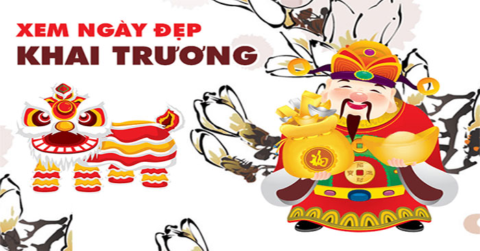 Ngày đẹp mở cửa hàng đầu năm
