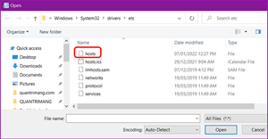 File hosts là gì? 5 công dụng bất ngờ từ file hosts trên Windows