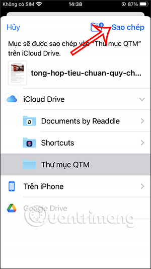 Move files to folder