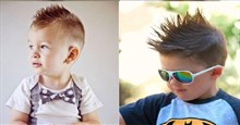 11 kiểu tóc đẹp cho bé trai (1 - 10 tuổi)