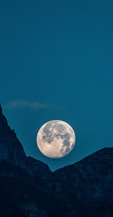 Ánh trăng giữa màn đêm yên tĩnh  Ánh trăng Nhiếp ảnh ngoài trời Phong  cảnh