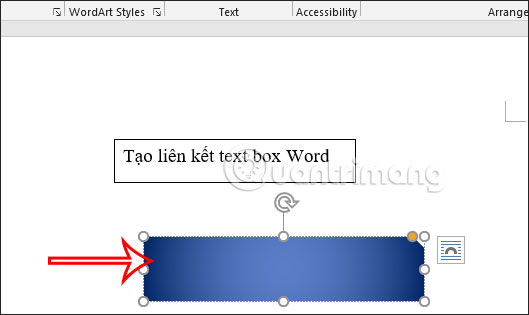 Cách liên kết Text Box trong Word - Ảnh minh hoạ 3