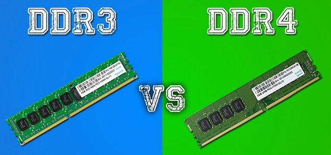 DDR4 mang lại sự cả thiện hiệu suất đáng kể so với DDR3