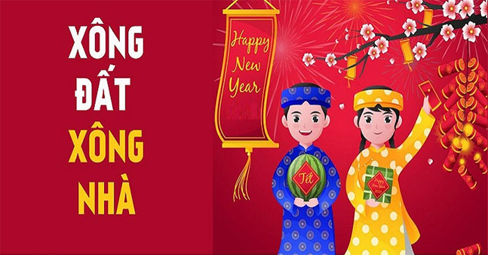 Xông đất đầu năm mới