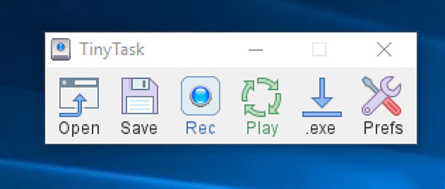 Giao diện TinyTask