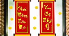 Câu đối 4 chữ hay về Tết, mùa xuân