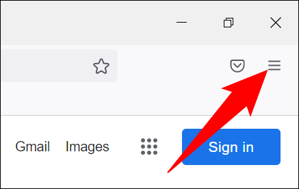Nhấp vào nút ba đường kẻ ngang