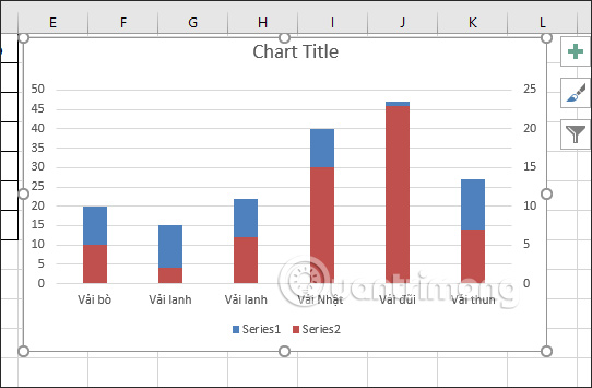 Cách vẽ biểu đồ đường cột trong Excel - Ảnh minh hoạ 4