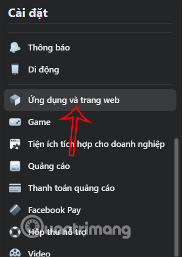 Cài đặt Facebook PC