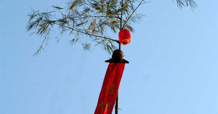 Cây nêu ngày Tết