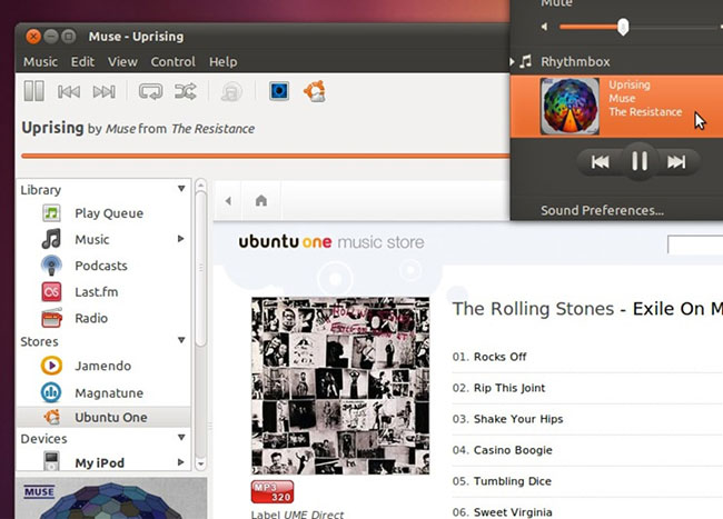 Trình phát media trong Ubuntu