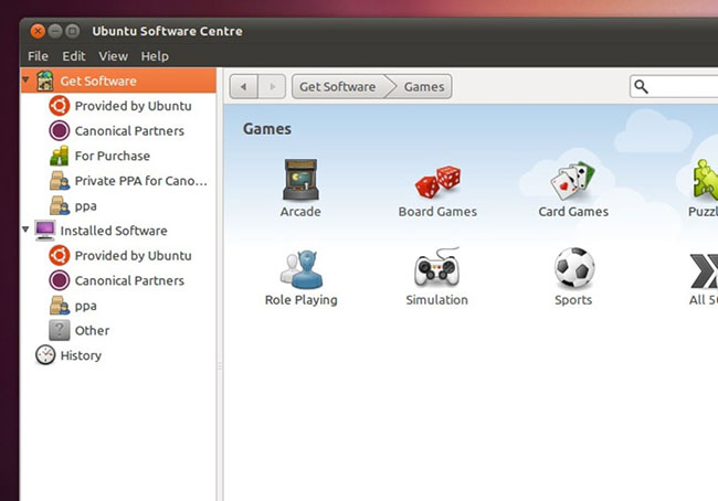 Ubuntu Software Center