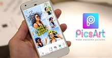 Cách tạo viền ảnh trên PicsArt