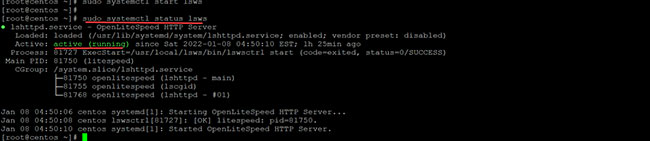 Cách cài đặt OpenLiteSpeed Web Server trên Rocky Linux 8