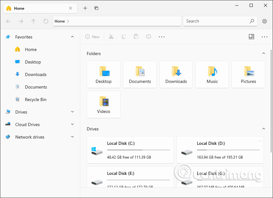 Cách dùng ứng dụng Files quản lý file trên Windows