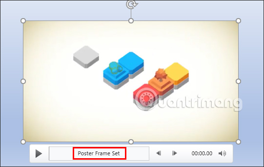 Thông báo Poster FrameSet video PowerPoint