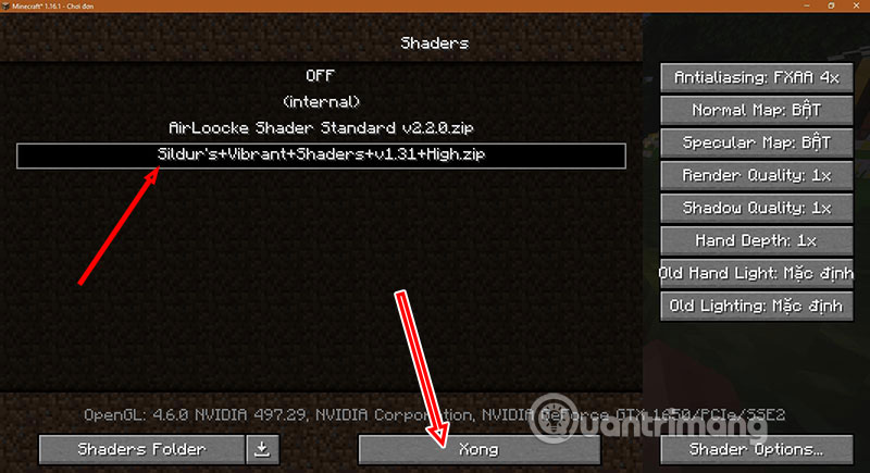 shader minecraft pe 1.17