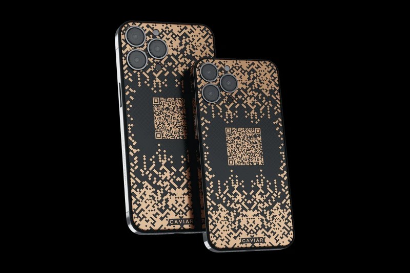 Bộ sưu tập iPhone 13 Pro với QR code mạ vàng, có thể khắc hộ chiếu vắc xin COVID-19