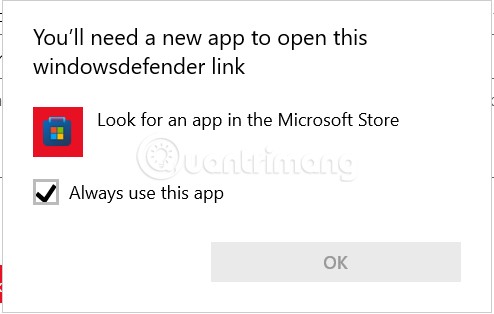 Sửa lỗi không mở được Windows Security trên Windows 11