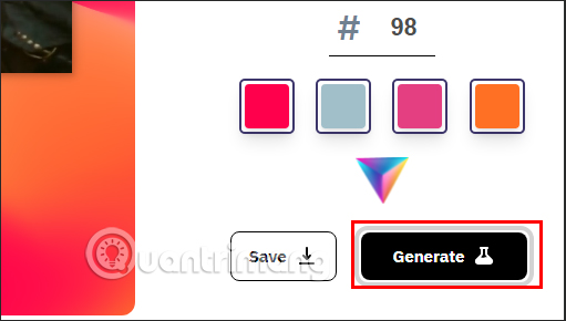 Tạo ảnh nền gradient