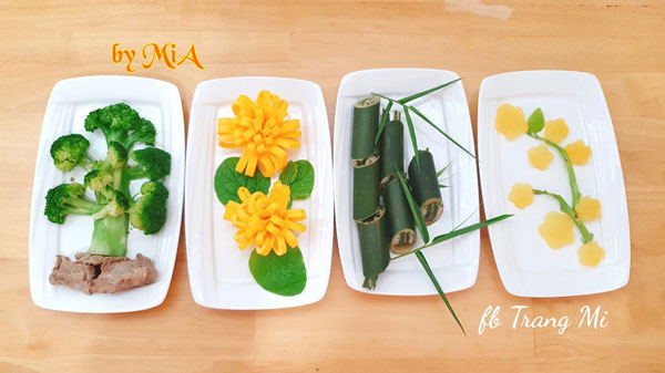 Mâm cơm cúng ông Công ông Táo được trình bày cực đẹp mắt 2
