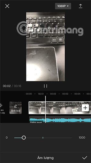 Tắt âm thanh video gốc