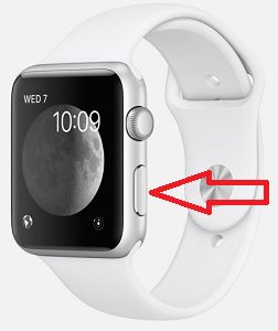 Nút Side trên Apple Watch