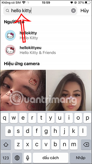 Cách quay video Hello Kitty trên Instagram - Ảnh minh hoạ 4