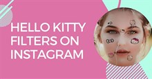 Cách quay video Hello Kitty trên Instagram