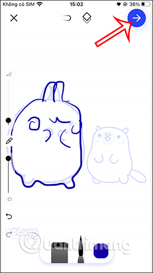 Vẽ trên màn hình trên SketchAR