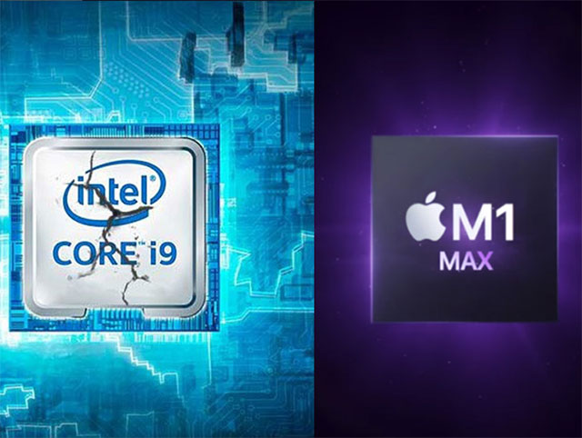Core i9-12900HK và M1 Max