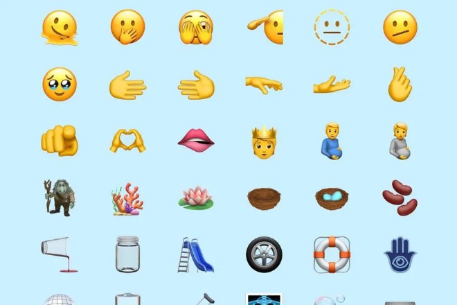 iOS 15.4 có emoji thả tim, cắn môi và nhiều emoji mới
