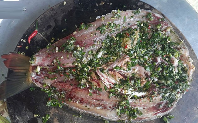 Cách chế biến Pa pỉnh tộp