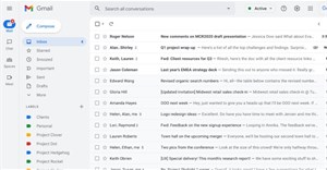 Gmail cập nhật giao diện mới, giống hệt Microsoft Outlook