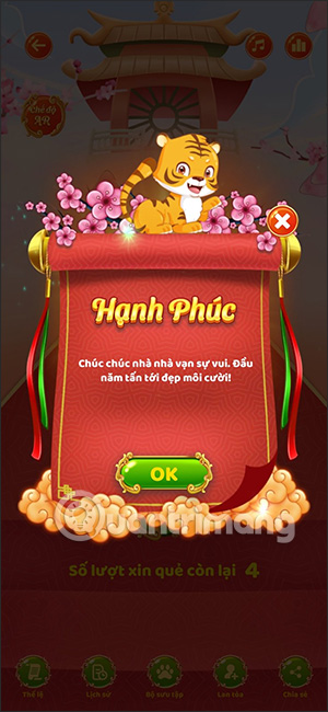 Gieo quẻ ngày xuân My Viettel