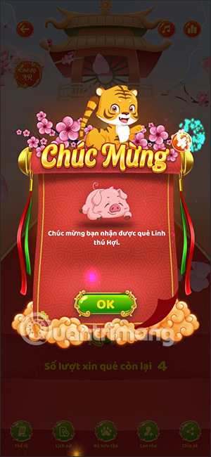 Gieo quẻ My Viettel