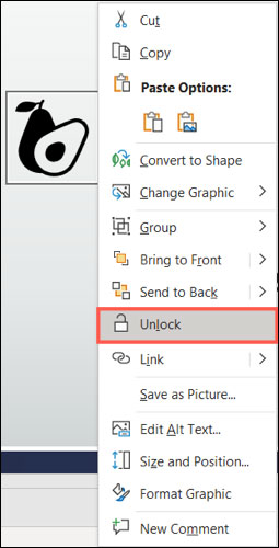 Chọn “Unlock”