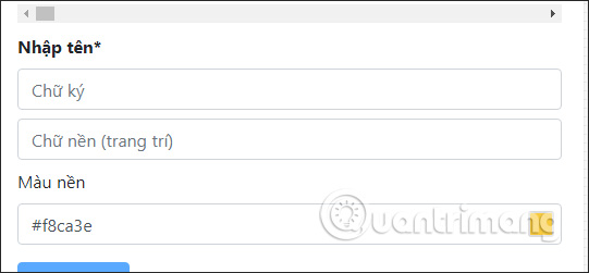 Tùy chỉnh avatar anime