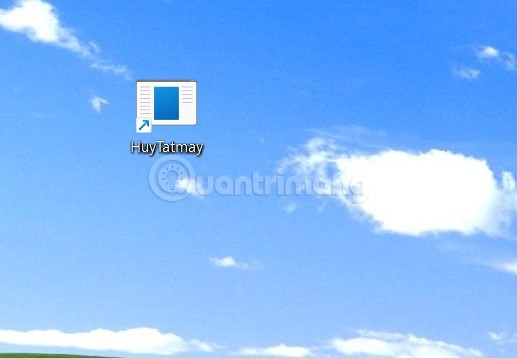 Chọn shortcut sau đó nhấn Alt + Enter