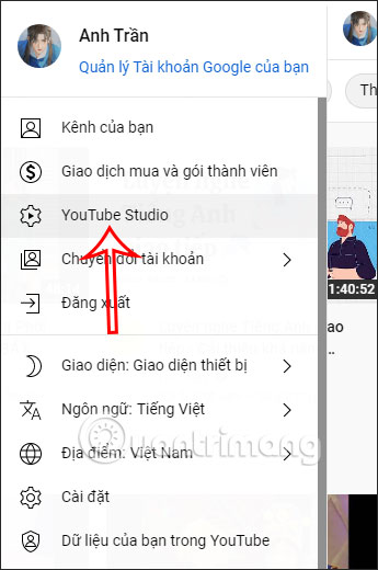 YouTube Studio 