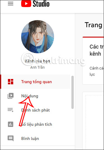 Nội dung video YouTube 