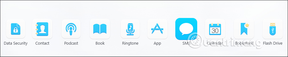 Tính năng phụ trên DearMob iPhone Manager