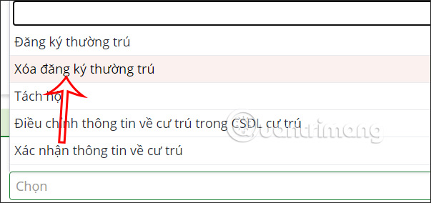 Thủ tục xóa đăng ký thường trú