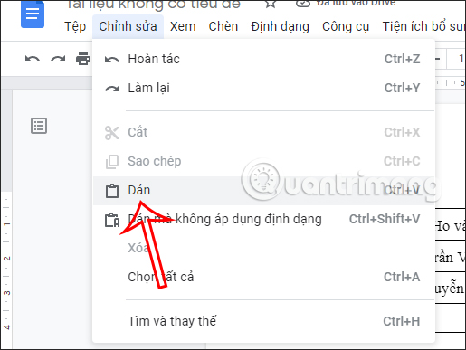 Dán bảng thứ 2 vào bảng 1