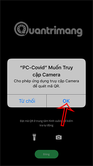 Cho phép chụp ảnh trên PC-Covid